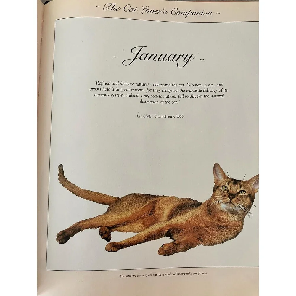 The Cat Lovers Companion datebook